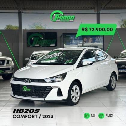 HYUNDAI HB20S 1.0 12V FLEX COMFORT MANUAL HYUNDAI HB20S 1.0 12V FLEX COMFORT MANUAL